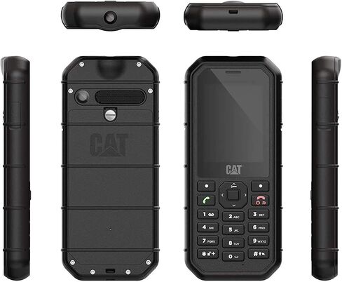 CAT B26 Dual Sim Rugged Phone (GSM Only, No CDMA) Factory Unlocked 2G GSM (Black) in Saudi Arabia