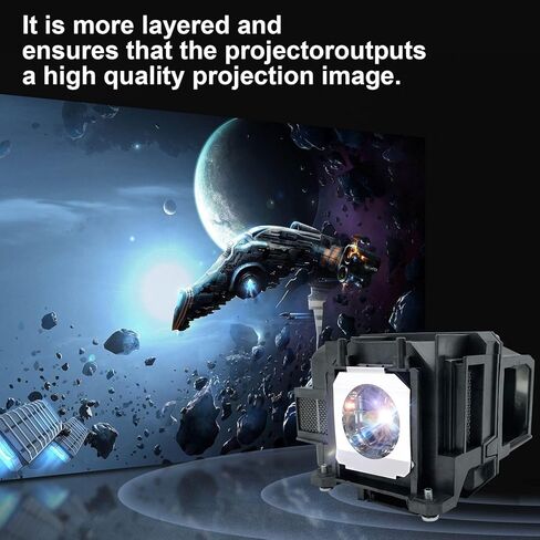 Litluxu 915B441001 مصباح بديل لتلفزيون الإسقاط الخلفي Mitsubishi WD60638 WD60738 WD65638 WD65738 WD65838 WD73638 WD73738 WD73838 WD73C10 WD82738 WD82838 WD60638CA WD65638CA WD60C1 0 WD65C10 in Kuwait