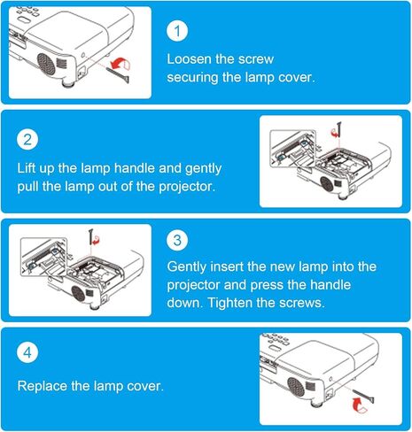 Litluxu 915B441001 مصباح بديل لتلفزيون الإسقاط الخلفي Mitsubishi WD60638 WD60738 WD65638 WD65738 WD65838 WD73638 WD73738 WD73838 WD73C10 WD82738 WD82838 WD60638CA WD65638CA WD60C1 0 WD65C10 in Kuwait