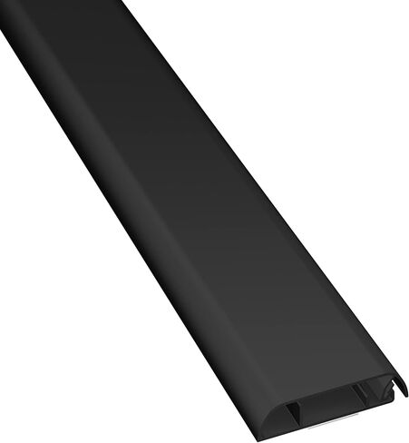 D-Line TV Wall Mount Cord Hider, Hide Mounted TV Cables, Wire Covers, Self Adhesive Cover for Cords, Paintable, Low Profile, Seamless Cable Raceway - 2X 2.36in W x 0.59in H x 15.7in L - Beige in Saudi Arabia