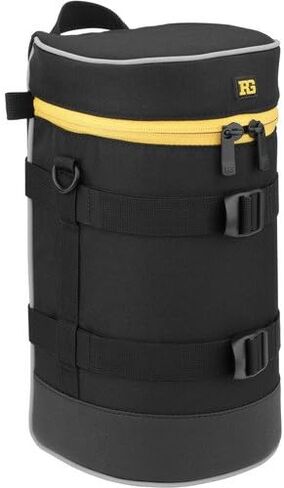 حافظة عدسات متينة مقاس 6.0 × 3.5 (أسود) in Kuwait