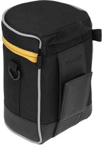 حافظة عدسات متينة مقاس 6.0 × 3.5 (أسود) in Kuwait