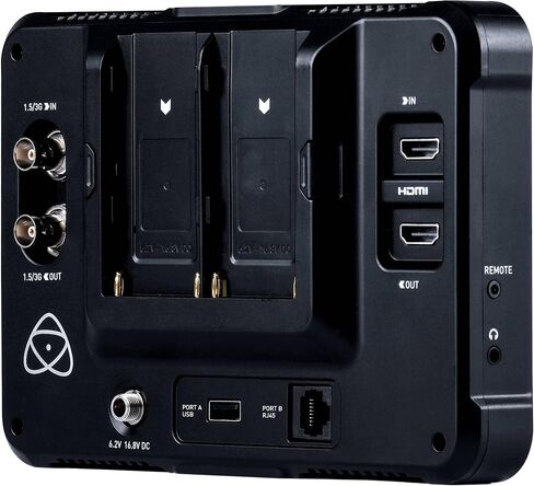 شاشة Atomos Shinobi مقاس 7 بوصات 4K HDMI/SDI وحزمة الطاقة - تتضمن: ملحقات الشركة المصنعة + 2X بطاريات NP-F975 ذات العمر الممتد + شاحن بطارية AC/DC سريع للمنزل والسفر + قطعة قماش للتنظيف من الألياف الدقيقة in Kuwait