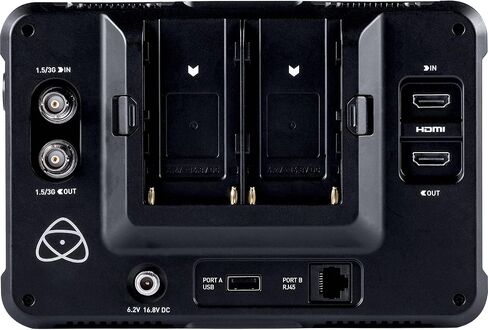 شاشة Atomos Shinobi مقاس 7 بوصات 4K HDMI/SDI وحزمة الطاقة - تتضمن: ملحقات الشركة المصنعة + 2X بطاريات NP-F975 ذات العمر الممتد + شاحن بطارية AC/DC سريع للمنزل والسفر + قطعة قماش للتنظيف من الألياف الدقيقة in Kuwait