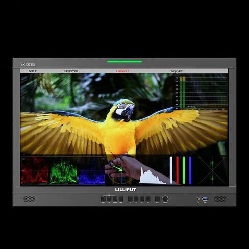 LILLIPUT Q24-VBP with Carry-on case 10bit 23.6 inch 12G-SDI Professional Broadcast Production Studio Monitor 12G SDI and 12G-SFP Fiber Optic Input with V Mount in Saudi Arabia