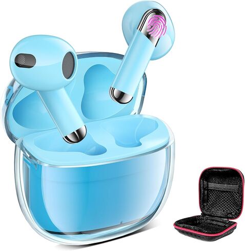 سماعات أذن لاسلكية بلوتوث 5.3 من جيلانري لهاتف Google Pixel 6 7A Fold iPhone 14 13 12 11 Samsung S23 S22 Ultra S21 S20 Galaxy Z Flip 4 A53 A54 A14، سماعات رأس داخل الأذن تعمل بنظام Android وخاصية إلغاء الضوضاء in Kuwait