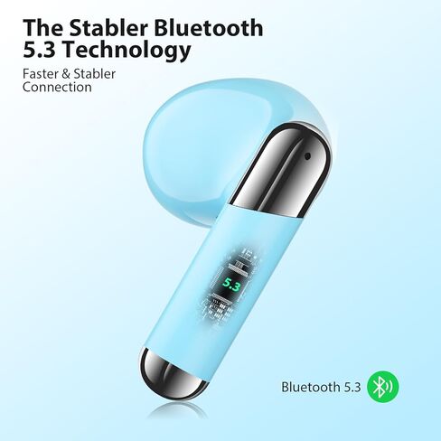 سماعات أذن لاسلكية بلوتوث 5.3 من جيلانري لهاتف Google Pixel 6 7A Fold iPhone 14 13 12 11 Samsung S23 S22 Ultra S21 S20 Galaxy Z Flip 4 A53 A54 A14، سماعات رأس داخل الأذن تعمل بنظام Android وخاصية إلغاء الضوضاء in Kuwait