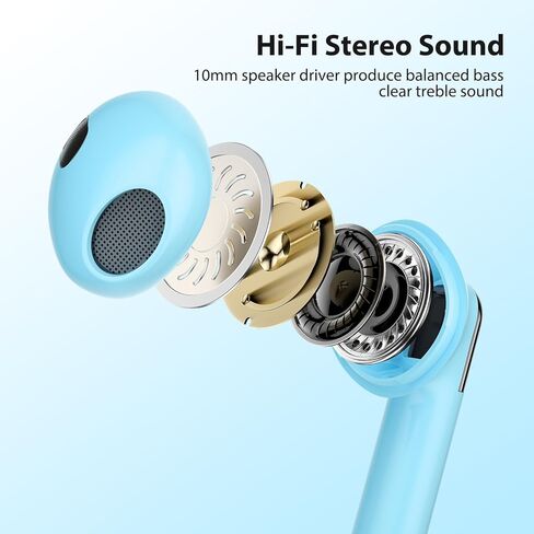 سماعات أذن لاسلكية بلوتوث 5.3 من جيلانري لهاتف Google Pixel 6 7A Fold iPhone 14 13 12 11 Samsung S23 S22 Ultra S21 S20 Galaxy Z Flip 4 A53 A54 A14، سماعات رأس داخل الأذن تعمل بنظام Android وخاصية إلغاء الضوضاء in Kuwait