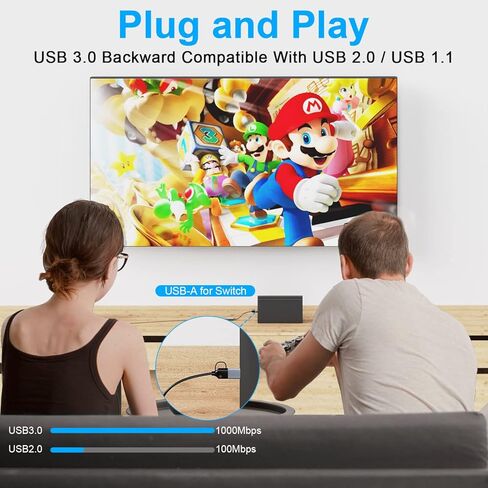محول يو إس بي إلى إيثرنت، محول يو إس بي سي إلى إيثرنت RJ45، محول شبكة إيثرنت 10/100/1000 جيجابت ايثرنت لماك بوك برو/إير، آيباد برو، سيرفس برو، نوت بوك يو سي 164، جالاكسي S21/S20، آي ماك، XPS in Kuwait