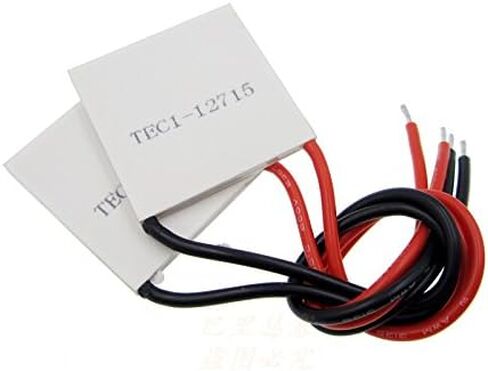 مستلزمات المعدات الكهربائية من دافيتو - قطعة واحدة TEC1 12715 TEC1 12715 136.8 وات 12 فولت - 15.4 فولت 15 أمبير TEC بلتيير مبرد حراري كهربائي (TEC1-12715) in Kuwait