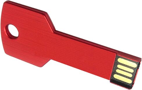 Lot 10 128MB Key Shape USB Flash Drive 128M USB 2.0 Memory Pen Stick Wholesale Bulk Pack (128MB, 5 Colors Mixed) in Kuwait