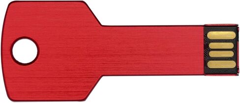 Lot 10 128MB Key Shape USB Flash Drive 128M USB 2.0 Memory Pen Stick Wholesale Bulk Pack (128MB, 5 Colors Mixed) in Kuwait