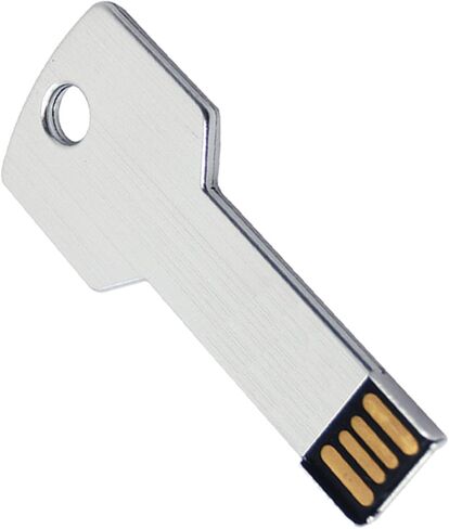 Lot 10 128MB Key Shape USB Flash Drive 128M USB 2.0 Memory Pen Stick Wholesale Bulk Pack (128MB, 5 Colors Mixed) in Kuwait