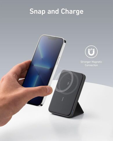 Anker 622 Magnetic Power Bank, 5,000mAh Foldable Wireless Portable Charger in Saudi Arabia