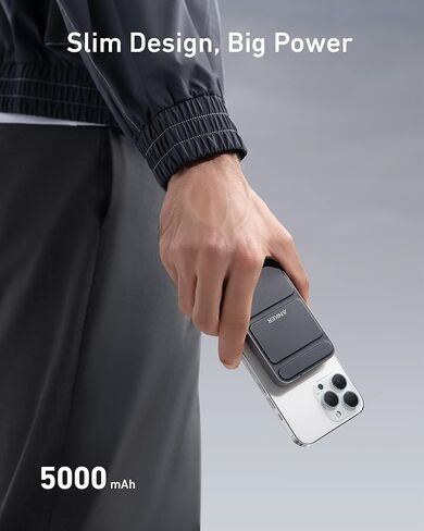 Anker 622 Magnetic Power Bank, 5,000mAh Foldable Wireless Portable Charger in Saudi Arabia