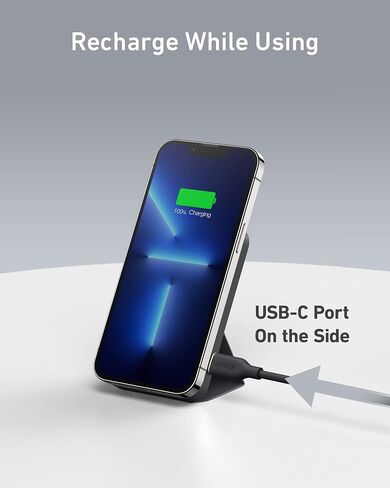 Anker 622 Magnetic Power Bank, 5,000mAh Foldable Wireless Portable Charger in Saudi Arabia