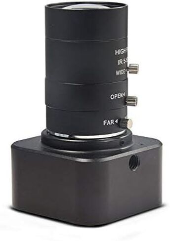 كاميرا ويب MOKOSE HD USB 3840 x 2160 كاميرا صناعية رقمية مع عدسة تكبير تليفوتوغرافي CS-Mount 5-50 مم، محرك حر UVC. in Saudi Arabia
