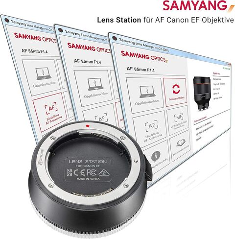 Samyang AF Lens Station for Sony E Mount Autofocus Lenses,Black in Saudi Arabia