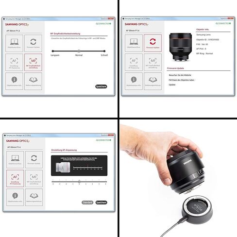 Samyang AF Lens Station for Sony E Mount Autofocus Lenses,Black in Saudi Arabia
