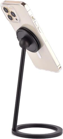 GALAPPLE Portable Magnetic Phone Stand iPad Desktop Mount, Dual Purpose Detachable Aluminum Alloy Magnet Stand Compatible with Magnetic Case, iPad, Tablets, Normal Case(Sticky Sheet Iron Attached) in Saudi Arabia