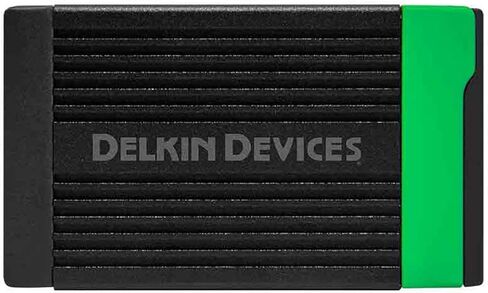 Delkin Devices USB 3.1 Gen 2 CFexpress قارئ بطاقة الذاكرة، سرعة نقل 10 جيجابايت/ثانية in Kuwait