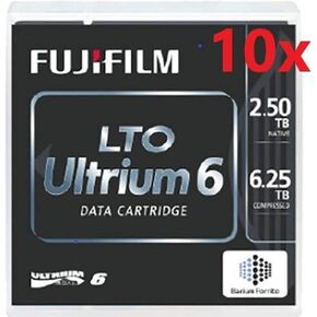 Fuji LTO Ultrium 6 Tape Cartridge 10 Pack in Saudi Arabia