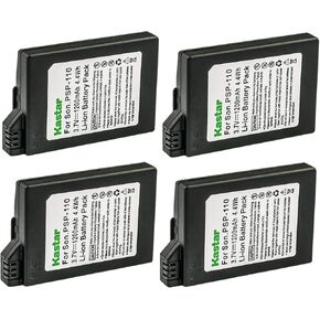 Kastar 3-Pack Battery Replacement for Sony PSP-S110, PSPS110 Battery, Sony PSP-3001, PSP-3002, PSP-3003, PSP-3004, PSP-3005, PSP-3006, PSP-3007, PSP-3008, PSP-3009, PSP-3010, PSP-Lite, PSP-Silm in Saudi Arabia