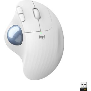 لوجيتك Ergo M575 ماوس كرة التتبع اللاسلكي للأعمال - جرافيت | تحكم سهل بالإبهام، تصميم مريح، Logi Bolt مؤمن، بلوتوث، معتمد عالميًا، متوافق مع Windows Mac Chrome Linux in Kuwait