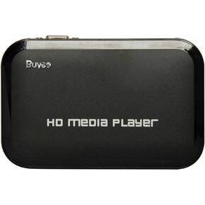 Buyee Buyee Portable Full 1080p Hd مشغل وسائط متعددة 3 مخارج Hdmi، Vga، Av، 2 مدخل بطاقة اس دي وقارئ يو اس بي للأقراص الصلبة أو القلم، تشغيل تلقائي رقمي وتشغيل حلقي in Kuwait