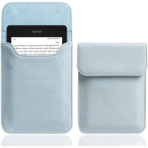 حافظة WALNEW لجهاز Kindle Paperwhite الجديد مقاس 6.8 بوصات الجيل الحادي عشر 2021، غطاء حقيبة واقية لقارئ Kindle Paperwhite الإلكتروني مقاس 6.8 بوصات (أزرق فاتح) in Kuwait