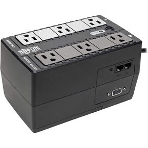 Tripp Lite INTERNET350SER 350VA 180W UPS بطارية سطح المكتب احتياطية مدمجة 120V DB9 RJ11 PC، 6 منافذ in Kuwait