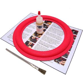 Springfield Speaker 10" Single Foam Surround Edge Repair Kit - 1 Speaker Kit - Compatible with Cerwin Vega 101W-2, 101W2, 101-W2, 102-WT, 102WT, 240-SE, 240SE, 250-SE, 250SE, AT-10, AT10, Many More