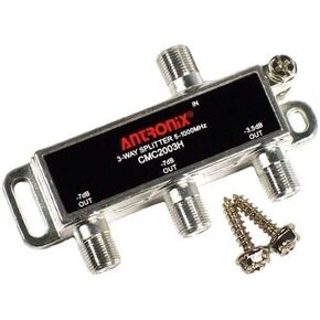 Antronix CMC2003H-A 3-Way Horizontal Splitter -3.5dB -7dB 5-1002 MHz عالي الأداء للتلفزيون والإنترنت in Kuwait