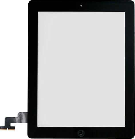Fixcracked Touch Screen Replacement Parts Digitizer Glass Assembly for Ipad 2 + WIFI Antenna Cable and Professional Tool Kit(Black） in Saudi Arabia