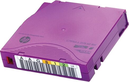 HP LTO-6 Ultrium 6.25 TB BaFe RW Non Custom Labeled Data Cartridge 20 Pack C7976BN in Saudi Arabia