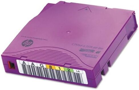 HEWC7976A - خرطوشة بيانات HP LTO-6 Ultrium سعة 6.25 تيرابايت MP RW in Saudi Arabia