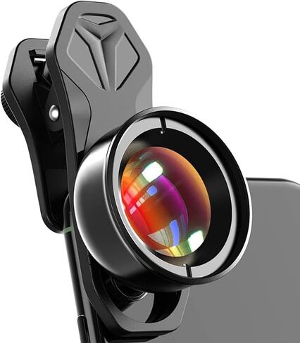 Phone Camera Lens, Macro Lens for iPhone, Macro Photography Lens for Smartphone, Samsung, Galaxy, Oneplus, Android Phone, Cell Phone Macro Lens Attachment in Saudi Arabia