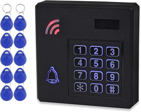 HFeng IP68 لوحة مفاتيح التحكم بالدخول RFID المقاومة للماء ويجاند 26 باب نظام التحكم في الدخول في الهواء الطلق مقاومة للمطر 125 كيلو هرتز مع 10 قطع EM4100 لوحات مفاتيح in Saudi Arabia
