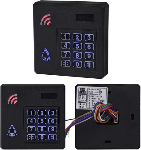 HFeng IP68 لوحة مفاتيح التحكم بالدخول RFID المقاومة للماء ويجاند 26 باب نظام التحكم في الدخول في الهواء الطلق مقاومة للمطر 125 كيلو هرتز مع 10 قطع EM4100 لوحات مفاتيح in Saudi Arabia