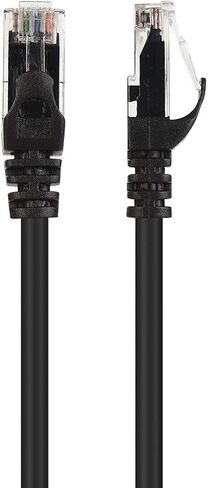 كابل يهم محول USB إلى إيثرنت (USB 3.0 إلى إيثرنت) يدعم شبكة إيثرنت 10/100/1000 ميجابت في الثانية باللون الأسود وكابل إيثرنت Cat6 بدون مشبك in Kuwait