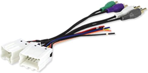 Scosche NN07B Compatible with 1995-07 Nissan Premium Sound Harness; 4CH RCA to amp Input, XL in Saudi Arabia