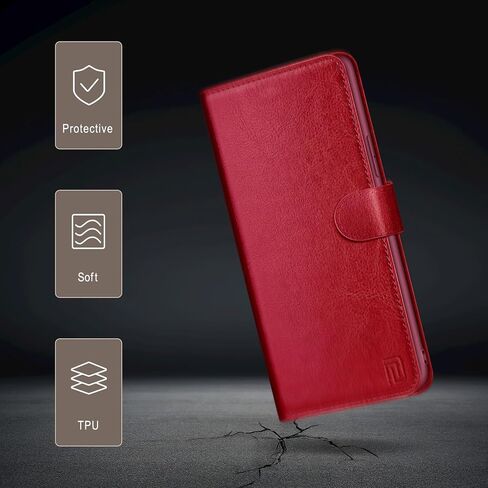 for iPhone 13 2-in-1 Detachable Wallet case with Credit Card Holder【RFID Blocking】,Flip Folio Book PU Leather Protective Cover Women Men for Apple 13 Phone case Black in Kuwait