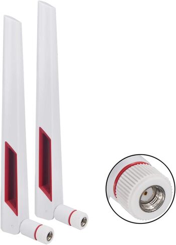 Dual Band 2.4GHz 5GHz Antenna, 5dBi SMA Male for SDR and FPV, 2-Pack in Kuwait