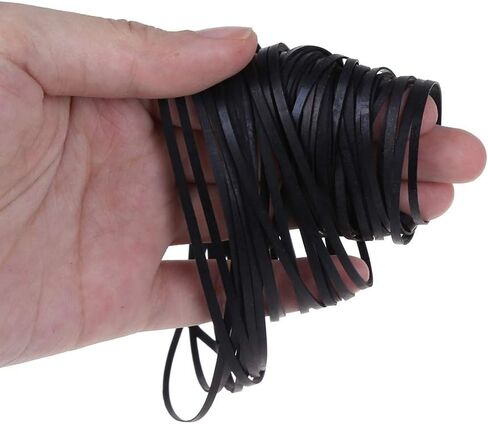 yuanhaourty 50PCS Universal Mix Cassette Tape Machine Rubber Belts Assorted Common Flat Belt for Recorders DVD Drive in Saudi Arabia