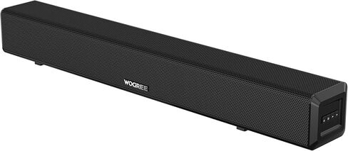 مكبر صوت 2.1 قناة مع مضخم صوت مدمج من ووجري، قضبان صوت صغيرة 80 واط 24 انش للتلفزيون ومكبرات صوت التلفزيون المنزلية تدعم البلوتوث وHDMI - ايه ار سي، بصري، ايه يو اكس، مدخل خط داخلي، USB in Kuwait