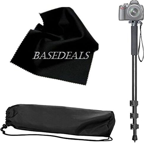 عصا كاميرا مونوبود قوية مقاس 72 بوصة سريعة الفك لكاميرات KONICA MINOLTA DiMAGE 5، DiMAGE 7، DiMAGE 7Hi، DiMAGE 7i، RD-3000، Maxxum 5D، Maxxum 7، Maxxum 7D، Alpha-7: جراب أحادي قابل للطي، حامل أحادي in Kuwait