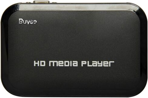 Buyee Buyee Portable Full 1080p Hd مشغل وسائط متعددة 3 مخارج Hdmi، Vga، Av، 2 مدخل بطاقة اس دي وقارئ يو اس بي للأقراص الصلبة أو القلم، تشغيل تلقائي رقمي وتشغيل حلقي in Kuwait