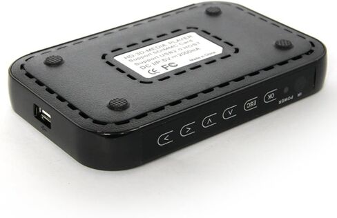 Buyee Buyee Portable Full 1080p Hd مشغل وسائط متعددة 3 مخارج Hdmi، Vga، Av، 2 مدخل بطاقة اس دي وقارئ يو اس بي للأقراص الصلبة أو القلم، تشغيل تلقائي رقمي وتشغيل حلقي in Kuwait