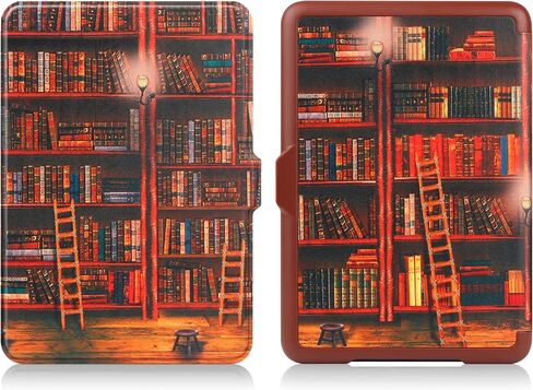 حافظة HGWALP لإصدار Kindle 11th Generation 2022 الجديد كليًا مقاس 6 بوصات فقط، غطاء جلد PU فائق النحافة مع خاصية النوم والاستيقاظ التلقائي، حافظة واقية لجهاز Kindle 2022-رخام أزرق in Kuwait