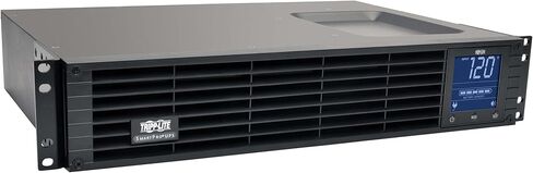 بطارية احتياطية من Tripp Lite 1000VA Sine Wave UPS، LCD، 700W AVR Line-Interactive، 2U Rackmount، USB، DB9 (SMC10002URM)، أسود in Kuwait